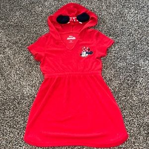 Adorable Minnie Mouse 5T Cover Up